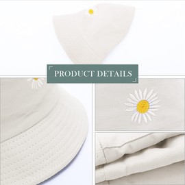 KQueenStar Women Bucket Hat - Packable Print Summer Hats Ladies Reversible Fisherman Sun Hat Beach UV Protection