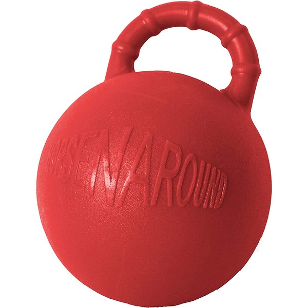 HORZE Horse Play Ball - Red - One Size