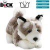 Carl Dick Husky dog 9 inches, 23cm, Plush Toy, Soft