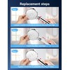 Magichome 2Pack Shower Filter Replacement Cartridges, Shower Head Filter for