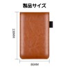 Coollooda Memo Cover with Metal Pen and A7 Pen Holder,