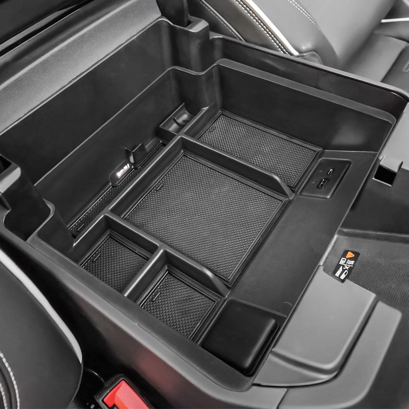 EDBETOS 2022+ Refreshed Full Console Tray Compatible with 2023-2026 GMC