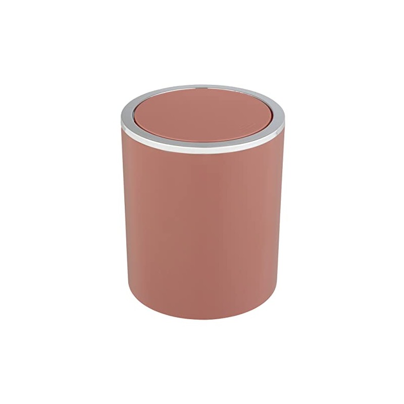 WENKO Inca Cosmetic Bin, 2 Litre Capacity, Waste Bin for