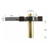 Haven Heritage ® 50mm Long Throw Gate Lock + Handle