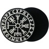 Viking Compass Norse Rune Glow in the Dark Embroidered Velcro