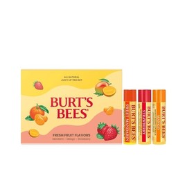 Meoncell BURTSBEES Juicy Trio Set (Mango + Strawberry + Sweet Mandarin) FREE / 메온셀 BURTSBEES 쥬시 트리오 세트(망고+스트로베리+스위트만다린) FREE