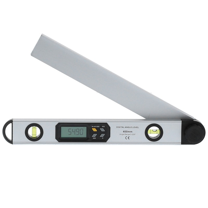 Digital Angle Ruler 2in LED Electronic Level Protractor Measuring Tool