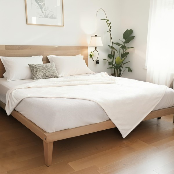 YUSTAL Electric Heated Blanket Full Size 72x84 Inch - Super