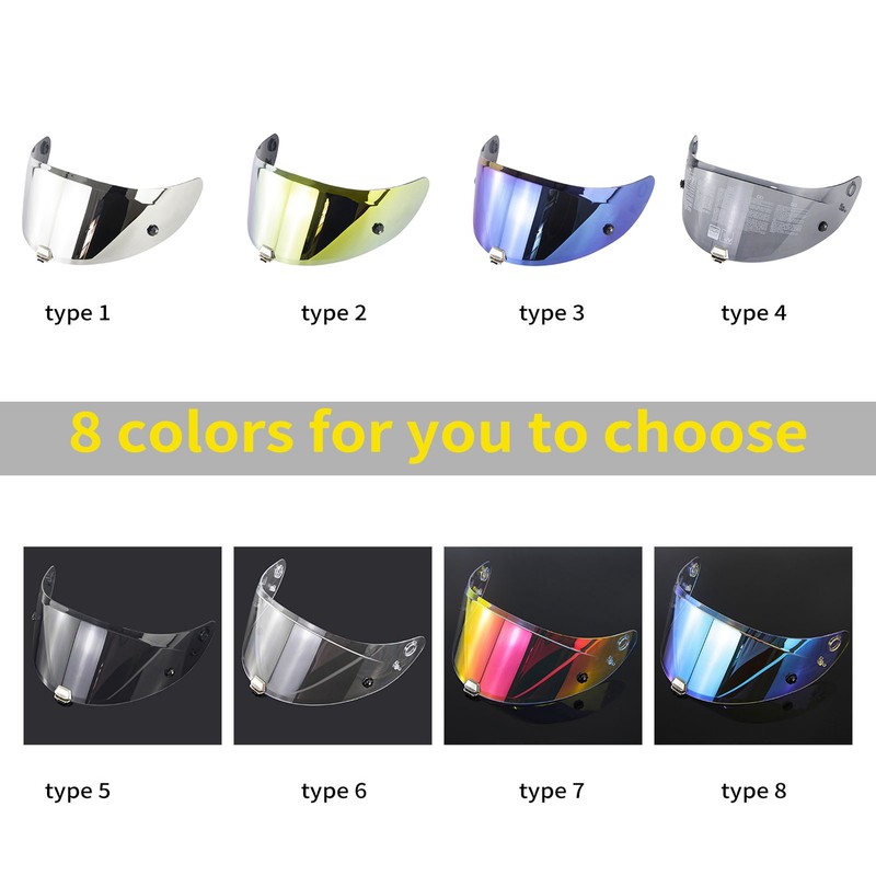 Motorcycle Helmet Visor Motorcycle Face Shield Helmet Accessories Replacement for