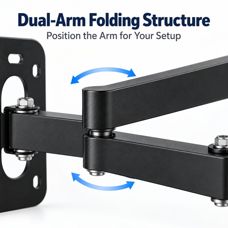 Foldable Projector Wall Mount for Home & Office – Adjustable