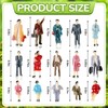 Hungdao 100 Pcs Small 1: 87 Ho Scale Tiny People