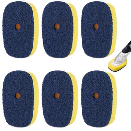 Sponge Brush Refills for OXO Soap Dispensing Dish Brush - 6 Pack Dish Cleaning Soap Dispensing Head Replacement for Scrubber