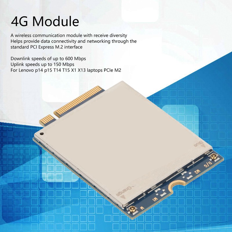 4G Module PCI Express M.2 Interface 600 Mbps 150 Mbps