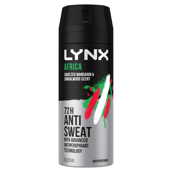 Lynx Antiperspirant Africa 165ml