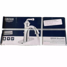 Grohe Glouchester  Single Hole Single Handle Bathroom Faucet in Chrome 21111000