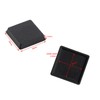 Evemodel 40PCS 25mm Square Black Miniature Model Bases for Tabletop