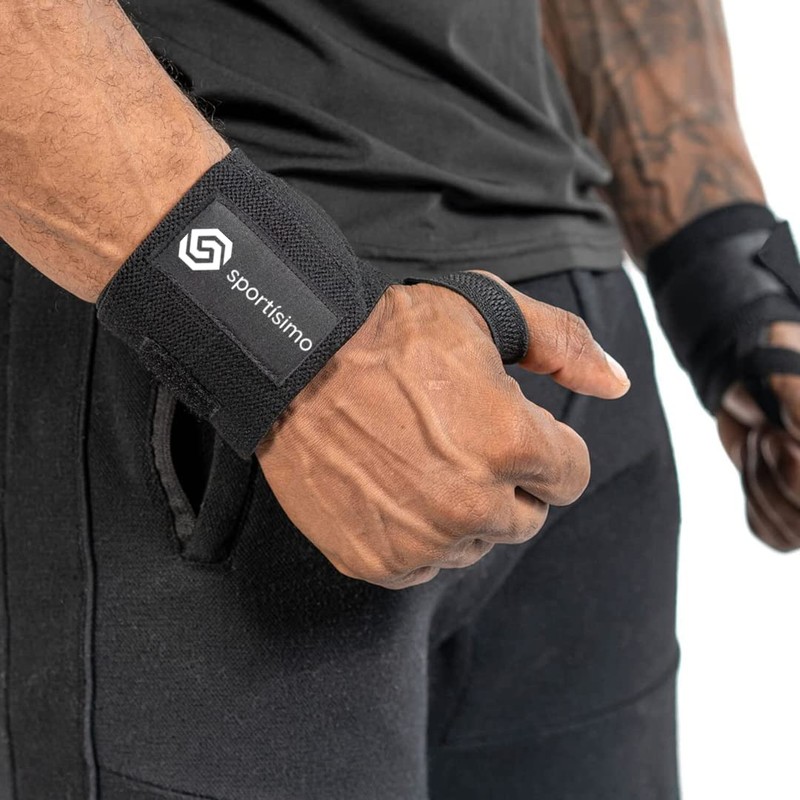 Muñequeras para levantamiento de pesas Sportisimo – Correas de soporte