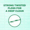 GUM Twisted Mint Floss Picks - Twisted Threads, Shred-Resistant Floss,
