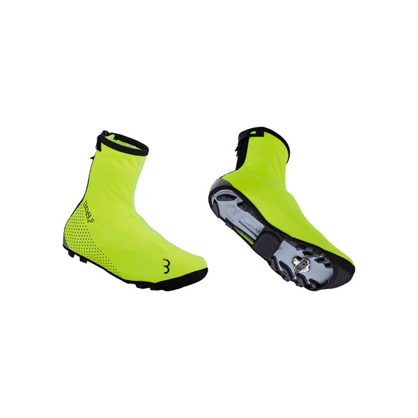 BBB Cycling Unisex's Shoe Covers WaterFlex 3.0, Neon Yellow, 37/38