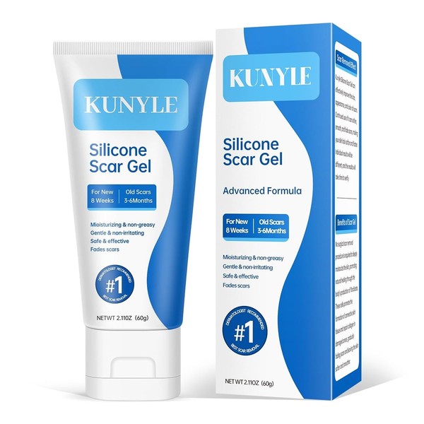 Gel de silicona para cicatrices, crema para cicatrices, barra avanzada