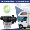Dreyoo Water Pump Strainer Filter, Compatible with Shurflo Swivel Nut