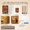 CUTEBEE Book Nook Kit, DIY Miniature House Kit for Adults,