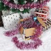 Bluelves Christmas Garlands, 4 Pieces Tinsel Christmas Tree, 2 m