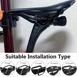 RXL Carbon Fiber MTB Seatpost Offset - 31.6x350mm, SL koristi black 3K Matte