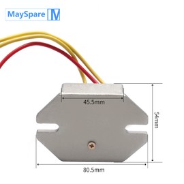 MaySpare 394890 Electrical Voltage Regulator 10-16 Amp Compatible with Briggs Stratton 845907 797375 393374 691185 122002 122012 122032 192400 196400 Engine LA175 Z245 MIU12514 LG691185