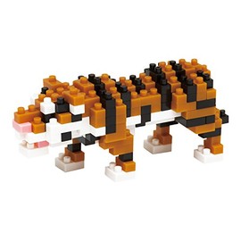 nanoblock NAN-NBC104 Bengal Tiger Toy, Multi-Colour