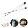 Alipis 2 Sets Glass Milk Lactometer and Sugar Hydrometer Measuring