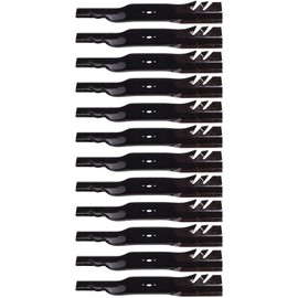 12PK USA Toothed Mulching Blades for Exmark 30" Commercial 30 X-Series ECX200CKC30000