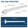 YUCHENGTECH Commercial Door Push Bar Panic Exit Device with Alarm