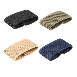 HugeDE 8 Pcs Elastic Webbing Belt Loop Keeper Duty Belt Keepers Backpack Strap Keeper Belt Loop Stays Belt Retainer for Wide Canvas Belt