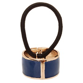 L. Erickson Atelier Enamel Cuff Pony - Navy/Gold by L. Erickson