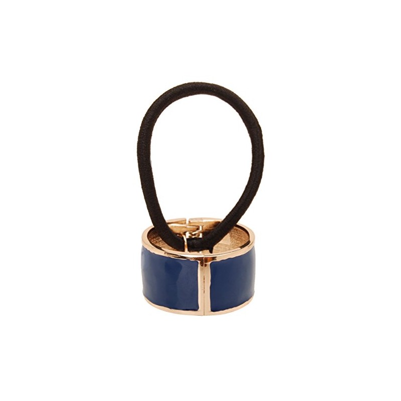 L. Erickson Atelier Enamel Cuff Pony - Navy/Gold by L.
