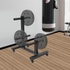2-inch Barbell Plate and Dumbbell Racks Tree Plate Storage Weight