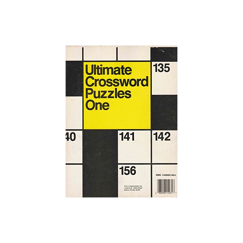 Kelli's shop Crossword Ultimate Puzzle Book Assorted