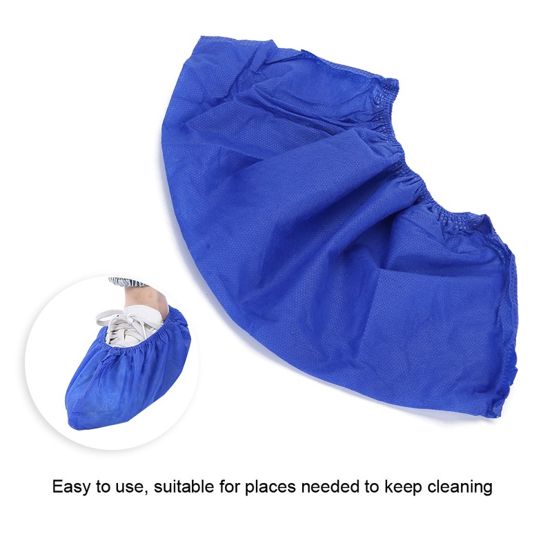 100pcs Disposable Shoe Covers Thickening Anti Slip Wear Resistant Shoe