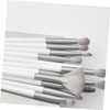 IWOWHERO 12pcs White Portable Makeup Brush Set Professional Cosmetic Tools