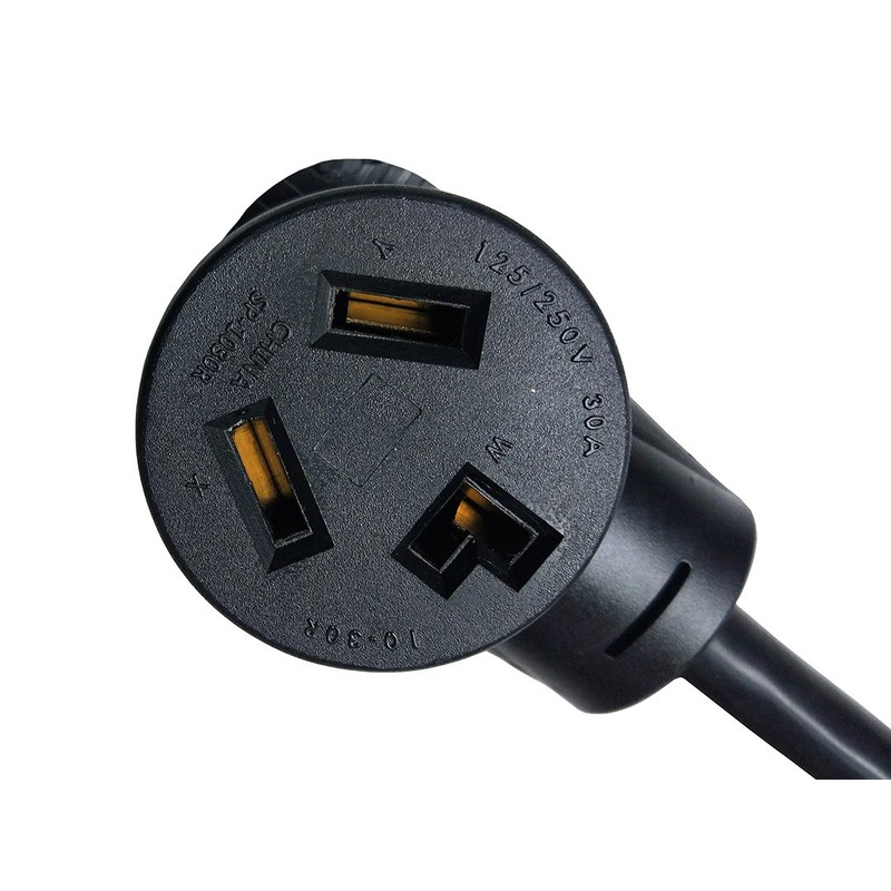 Parkworld 885859 Welding Adapter cord L6-30 Plug 3-Prong 30A Locking