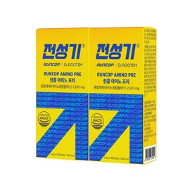 Dr. Rootem [Runcorp / [런콥X닥터루템] 전성기 런콥 아미노 프리 고함량 아미노산 BCAA EAA 러닝 보충제 2박스