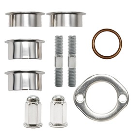 JUUDDENPARTS Exhaust Silencer Collets Collars Clamp Holder 26/18mm, Exhaust Collets Collars Clamp Holder Kit, Replacement for Honda CG125 CB XL185