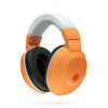 Lucid Audio HearMuffs Kids Hearing Protection Orange/White (Over-the-ear Sound Protection