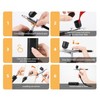 Airbrush Kit 32PSI High Pressure Adjustable Airflow 0.3mm Nozzle Rechargeable