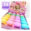Bálsamo Hidratante De Labios Frutales Forma De Bálsamo 24pz