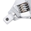 Adjustable Wrench Head Industrial Grade Torsion Ultra Large Opening CRV