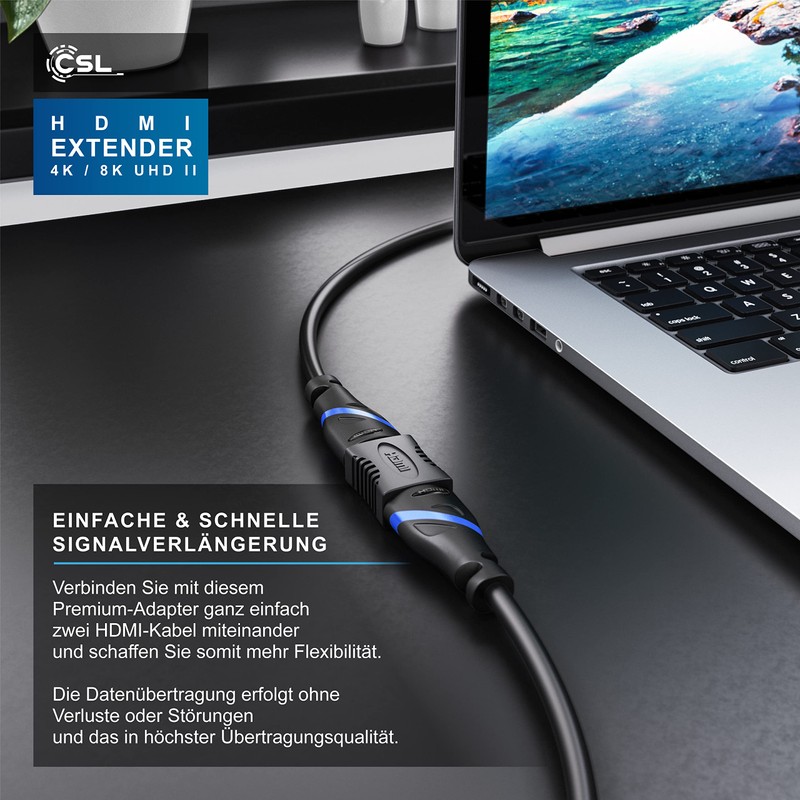 CSL - HDMI to HDMI Coupling HQ - Female to