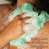 Esponja de red exfoliante africana auténtica: 2 esponjas de baño