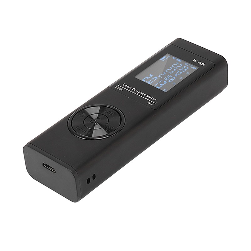 Laser Distance Meter High Accuracy Rechargeable 131ft Handheld Rangefinder with